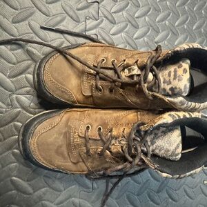 Ariat Brown Leather Work Boots